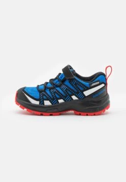 Salomon Xa Pro V8 Cswp Unisex - Zapatillas De Senderismo - Lapis Blue/Black/Fiery Red