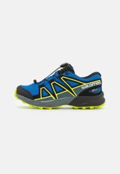 Salomon Speedcross Cswp Unisex - Zapatillas De Senderismo - Nautical Blue/Black/Acid Lime