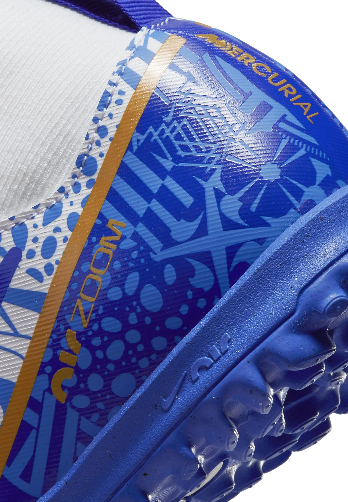 Nike Performance Zoom - Botas De Fútbol Multitacos - White/Metallic Copper Concord 7 Nike Performance Zoom - Botas De Fútbol Multitacos - White/Metallic Copper Concord - Imagen 7