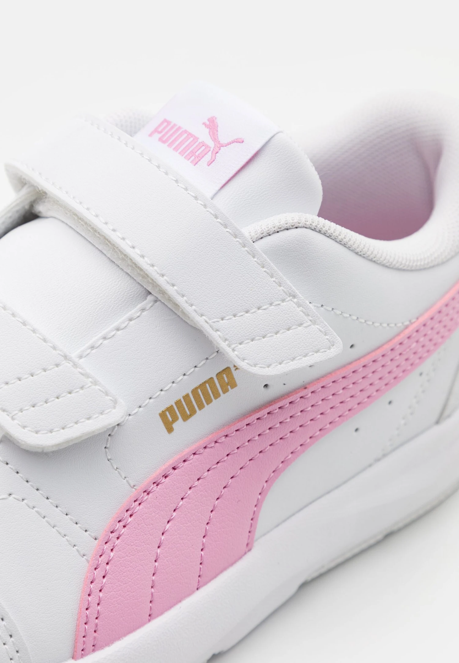 Puma Evolve Court Unisex - Zapatillas De Entrenamiento - White/Lilac/Gold 6 Puma Evolve Court Unisex - Zapatillas De Entrenamiento - White/Lilac/Gold - Imagen 6