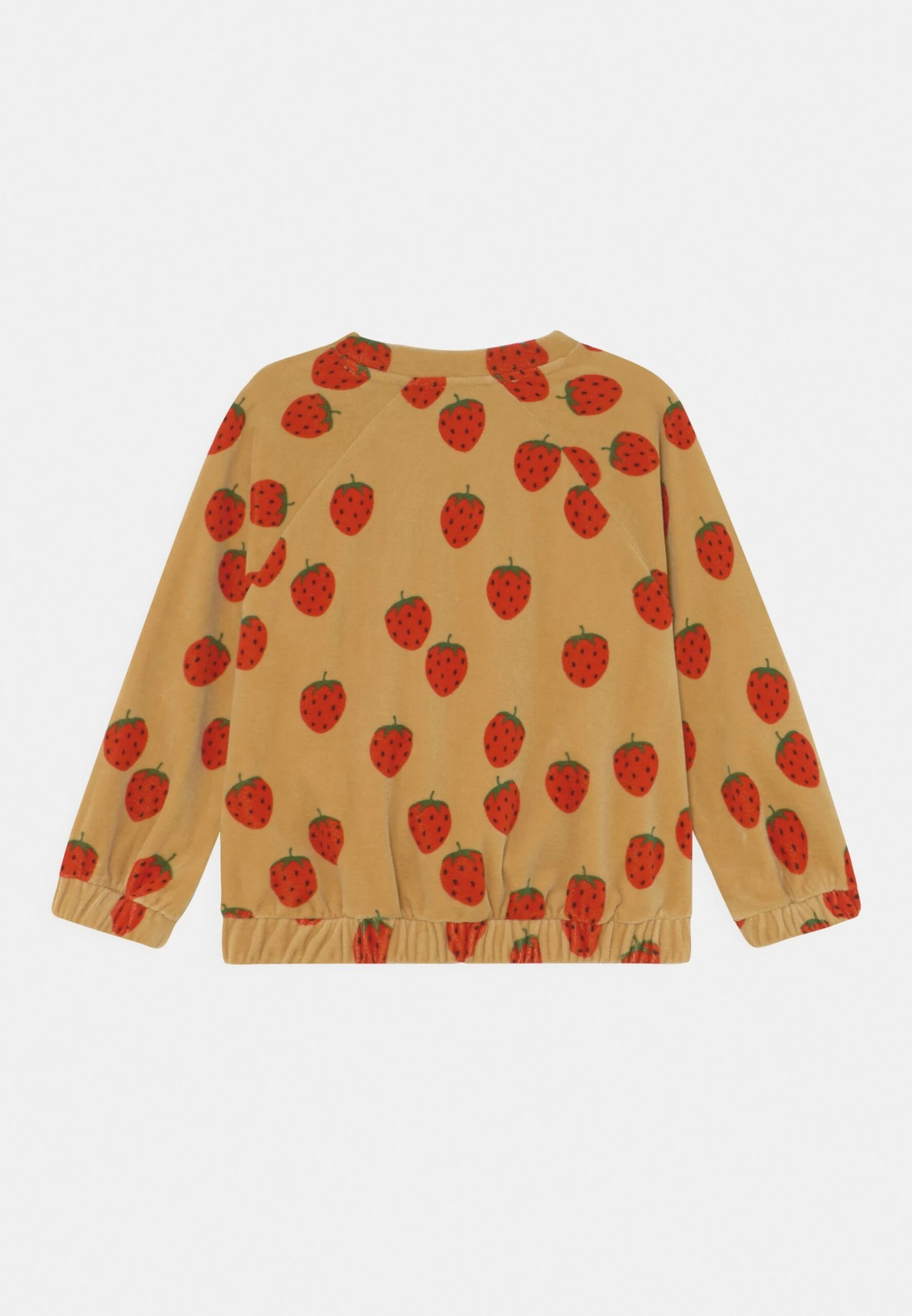 Mini Rodini Strawberries Unisex - Sudadera - Beige 2 Mini Rodini Strawberries Unisex - Sudadera - Beige - Imagen 2