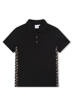 BOSS Kidswear Avec Bandes Latérales - Polo - Black