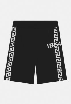Versace Logo Greca Unisex - Shorts - Nero/Bianco
