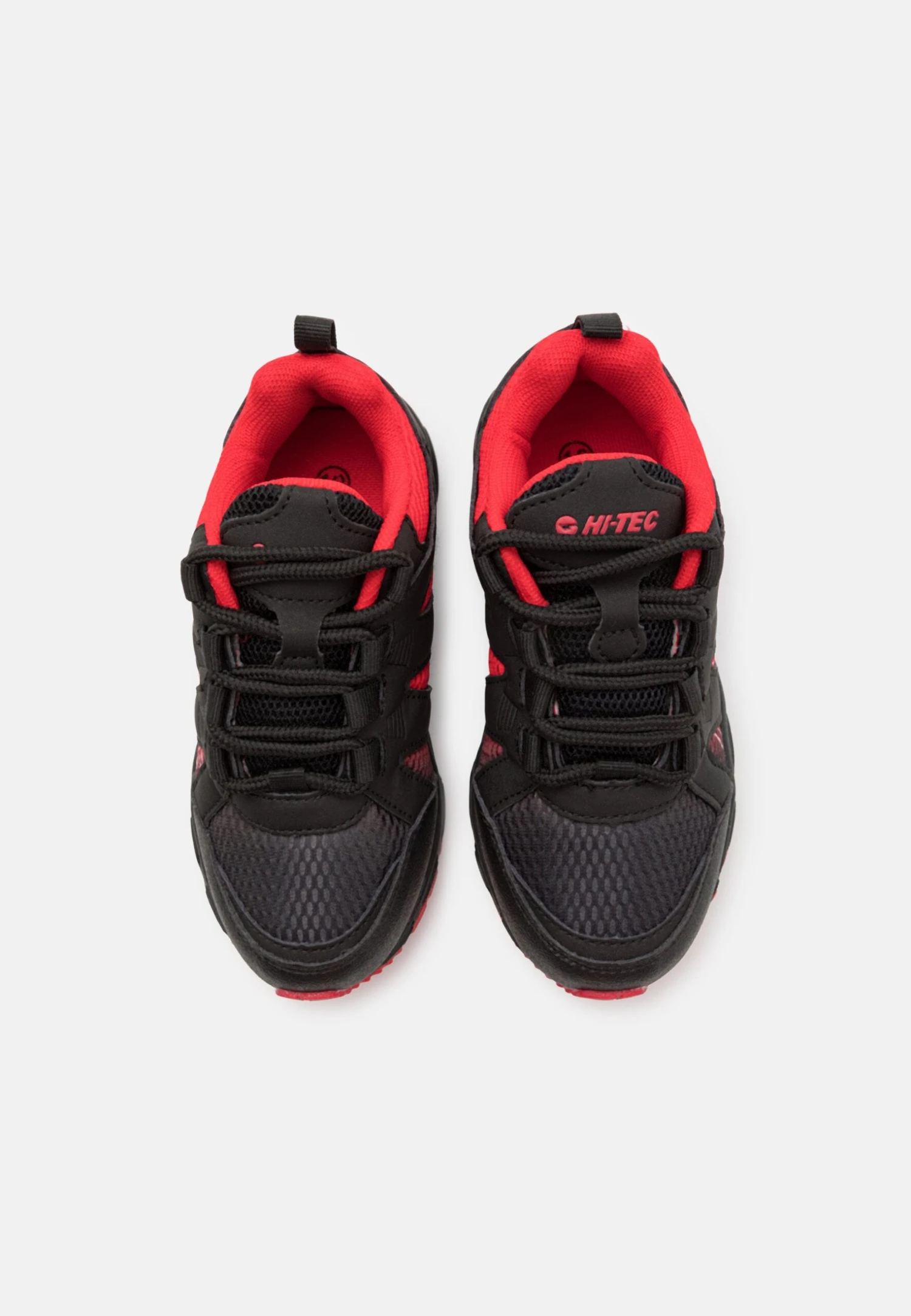 Hi-Tec Warrior Jr Unisex - Zapatillas De Senderismo - Black/Red 4 Hi-Tec Warrior Jr Unisex - Zapatillas De Senderismo - Black/Red - Imagen 4