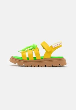 Marni Unisex - Sandalias - Yellow/Green