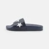 Sliders Unisex - Sandalias Planas - Blue