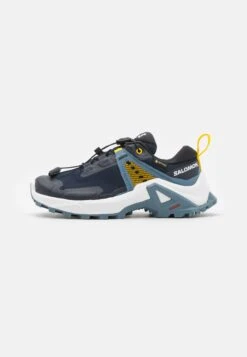 Salomon X Raise Gtx Unisex - Zapatillas De Senderismo - Night Sky/China Blue/Lemon