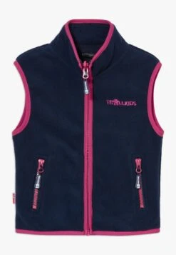 TROLLKIDS Kids Arendal Vest - Chaleco - Navy/Pink
