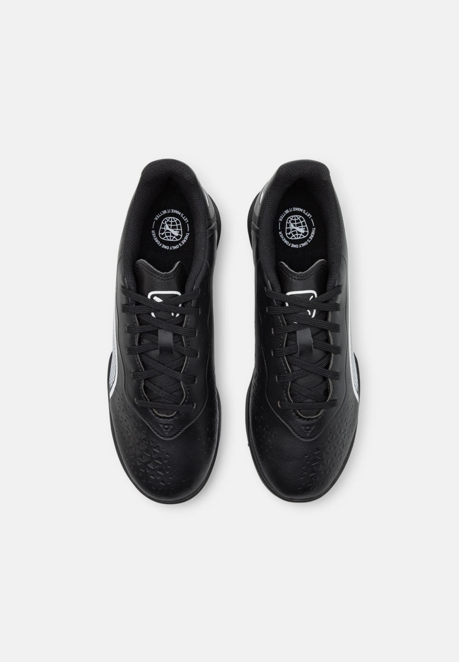 Puma King Match Tt Jr Unisex - Botas De Fútbol Multitacos - Black/White 4 Puma King Match Tt Jr Unisex - Botas De Fútbol Multitacos - Black/White - Imagen 4