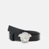 Versace Vitello Medusa Belt Unisex - Cinturón - Nero/Palladio Lucido -ADIDAS PERFORMANCE Ventas e1eed9a7471f40f1afc53da5587c9066