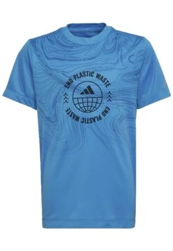 ADIDAS PERFORMANCE Oceans - Camiseta Estampada - Blue