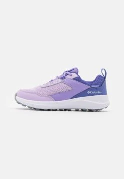 Columbia Youth Hatana Waterproof Unisex - Zapatillas De Senderismo - Morning Mist/Purple Lotus