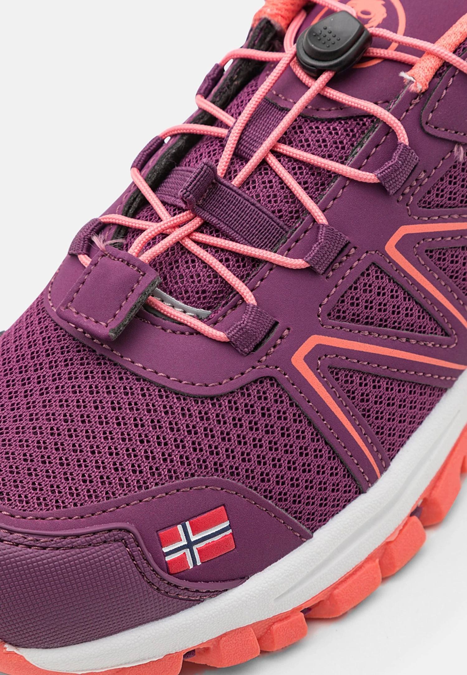 TROLLKIDS Kids Sandefjord Low Unisex - Zapatillas De Senderismo - Mulberry/Peach 6 TROLLKIDS Kids Sandefjord Low Unisex - Zapatillas De Senderismo - Mulberry/Peach - Imagen 6