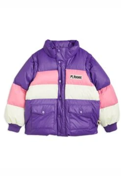 Mini Rodini Zip Sleeve Puffer Jacket Unisex - Chaqueta De Invierno - Purple