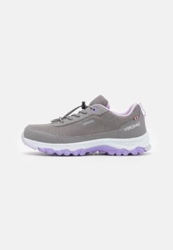 Viking Crude Low Wp Unisex - Zapatillas De Senderismo - Pearlgrey/Lavender