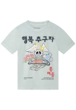 Zadig & Voltaire Short Sleeves - Camiseta Estampada - Almond Green